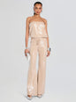 Allie Sequin Knit Jumpsuit