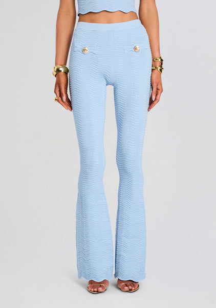 Joliet Metallic Rib Knit Pant – Retrofete