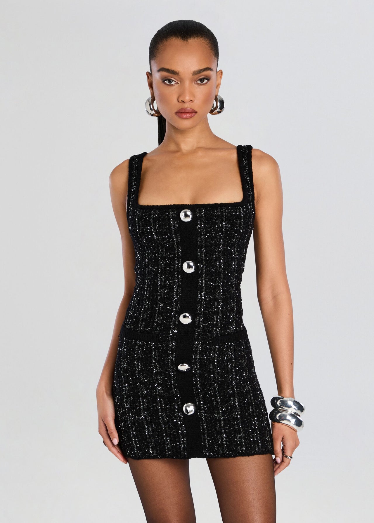 Amanda 2 4 Belt Dress Black