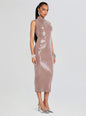 Dove Sequin Knit Dress