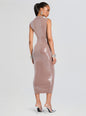 Dove Sequin Knit Dress