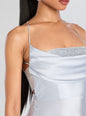 Emery Embellished Silk Dress
