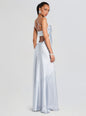 Emery Embellished Silk Dress