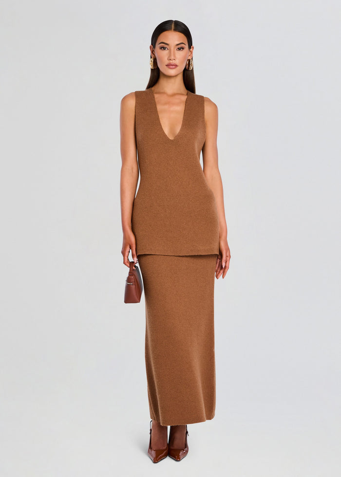 Hazel Knit Maxi Skirt media 2 of 6