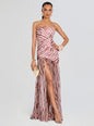 Nicole Silk Chiffon Dress