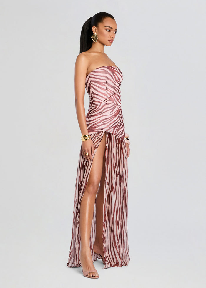 Nicole Silk Chiffon Dress