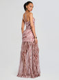 Nicole Silk Chiffon Dress