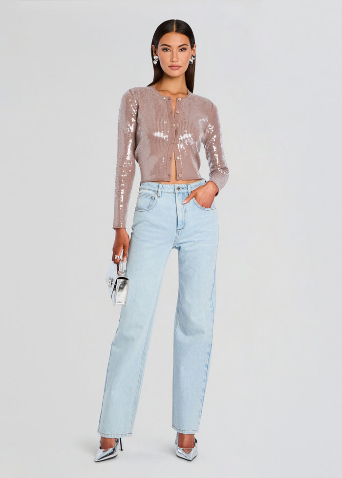 Brooklyn High Rise Straight Jean