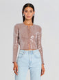 Annamarie Sequin Knit Cardigan