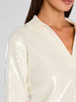 Shaelynn Sequin Knit Shirt