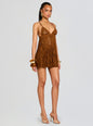 Jacinta Suede Fringe Bra