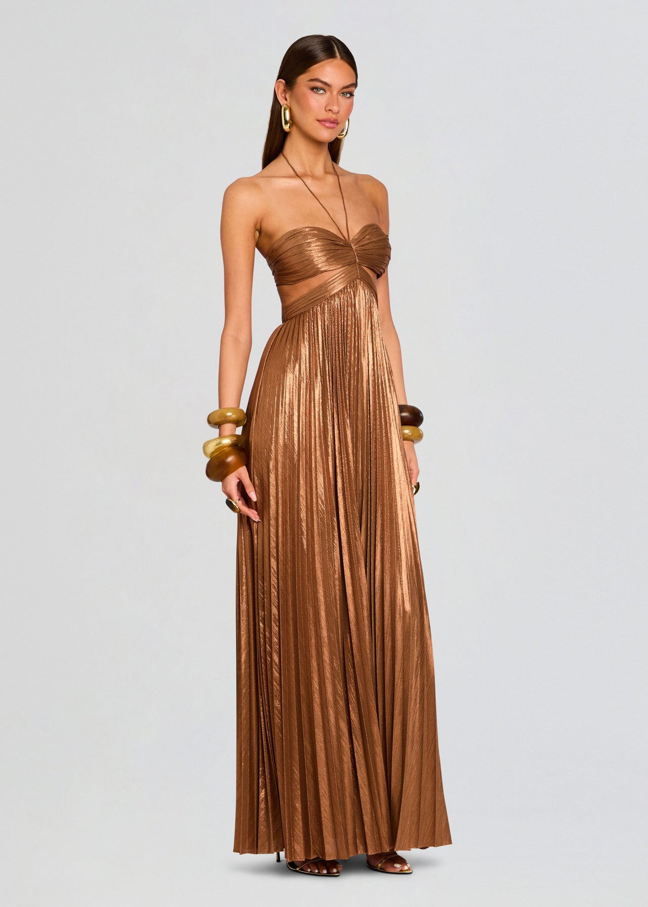 Retrofete Keira Dress in Brown