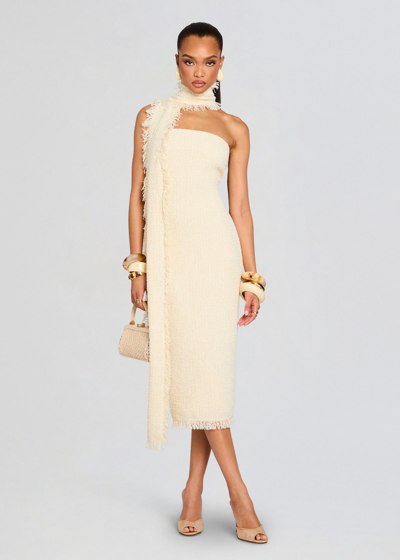 Lott Boucle Midi Dress Retrofete Lott Boucle Midi Dress Retrofete