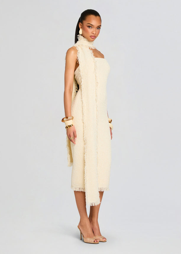 Lott Boucle Midi Dress