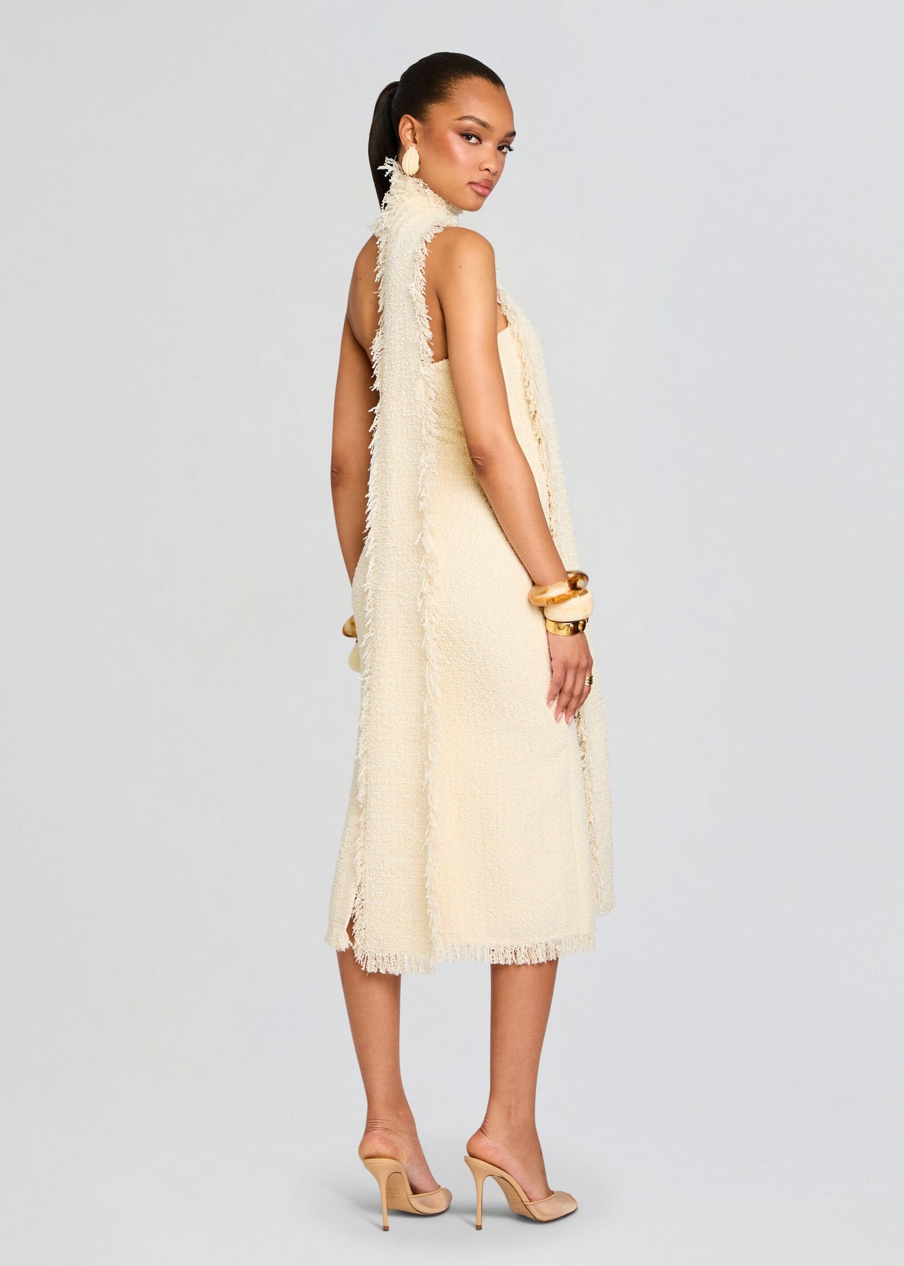 Lott Boucle Midi Dress Retrofete Lott Boucle Midi Dress Retrofete