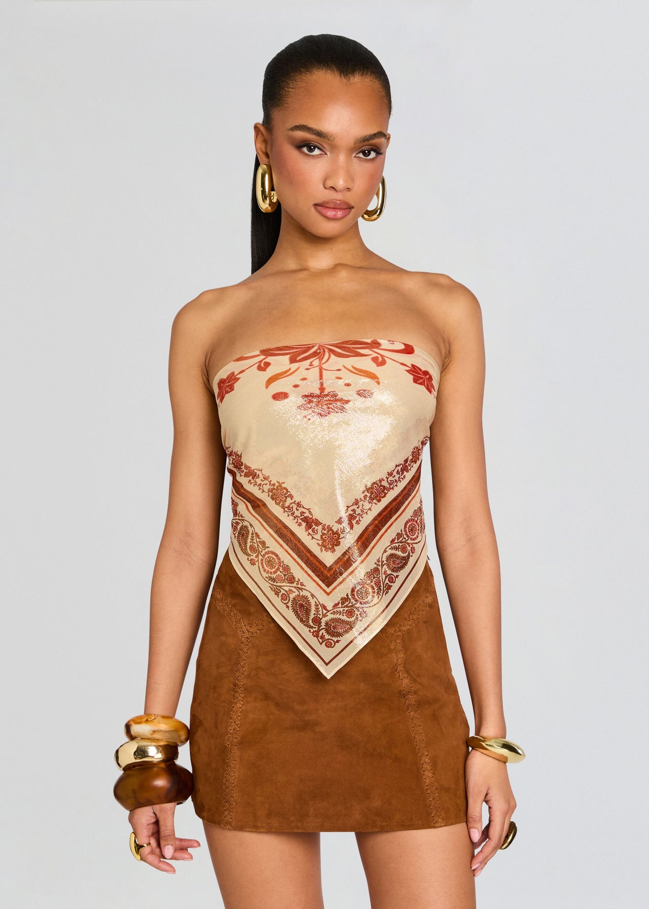 Noelle Silk Top – Retrofete