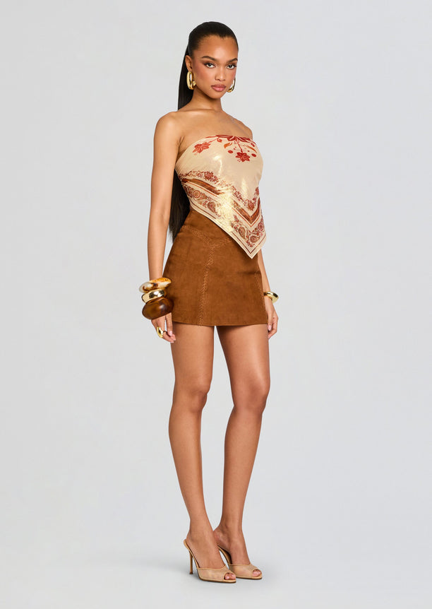 Noelle Silk Top