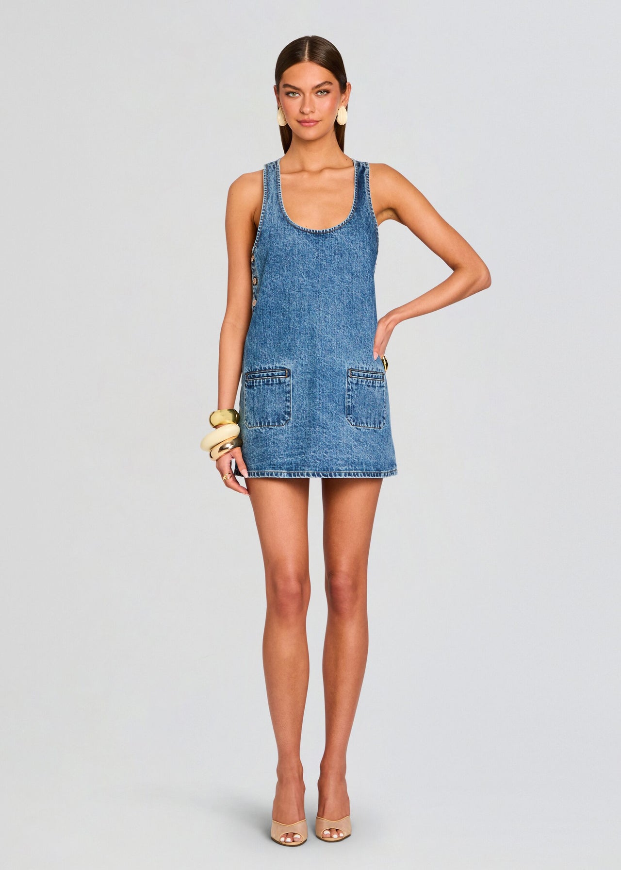 Rayna Overall Dress – Retrofete Rayna Overall Dress – Retrofete