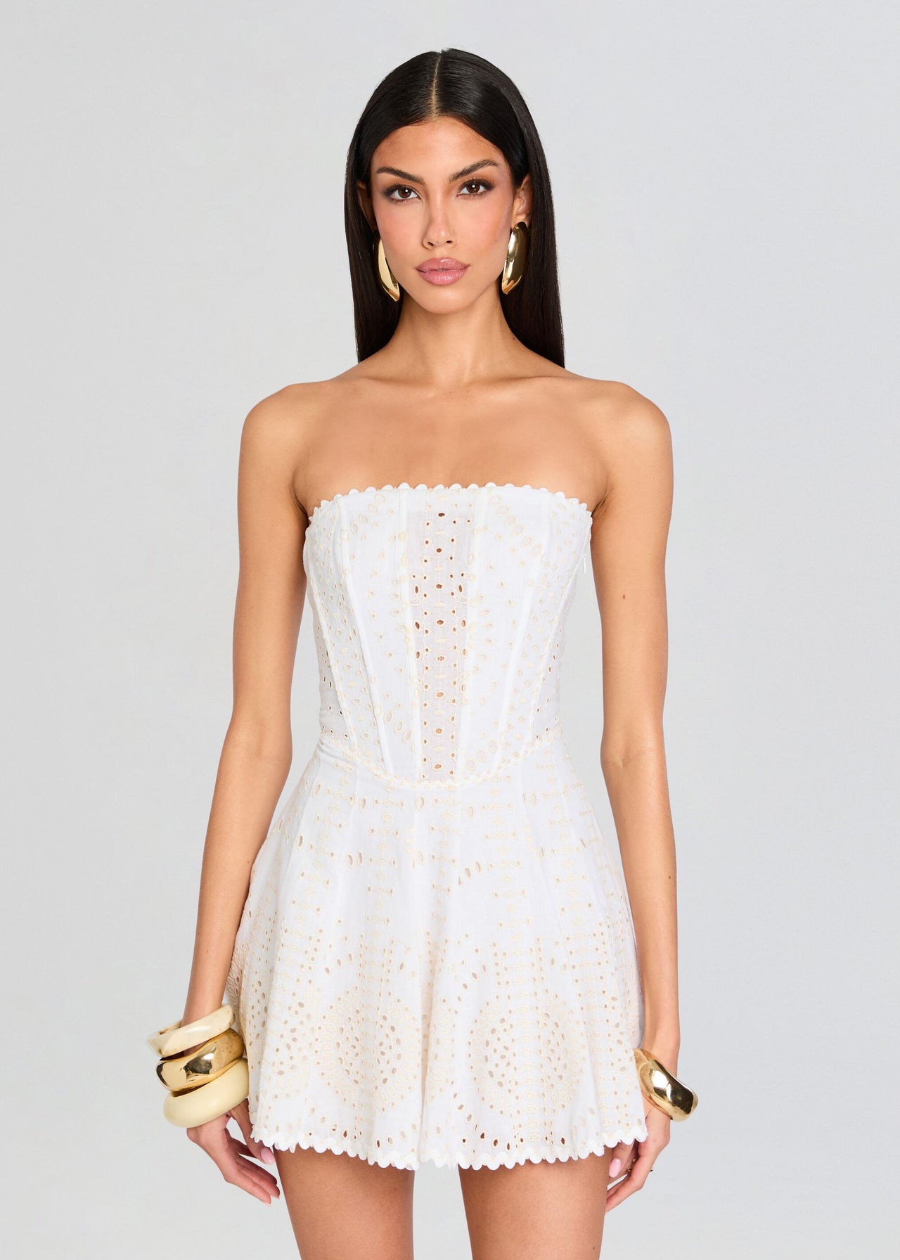 short white tube dress Amazon.com: ZINTAOZT Women Y2K Puff Bubble Top Sexy Strapless Summer Mini Dress Wedding Club Party A Line Dress Streetwear (A2 White, S), Small : Clothing, Shoes & Jewelry Every stitch reflects WonderlandByLilians signature quiet luxuryrefined yet approachable Clem Short Dress Retrofete