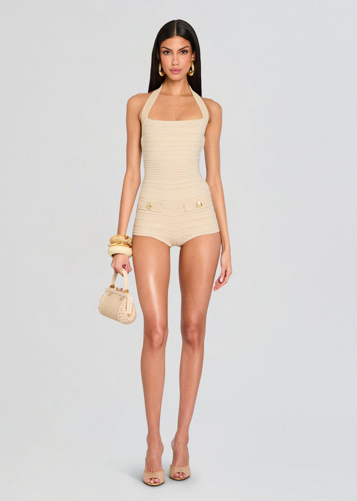 Fallyn Knit Romper