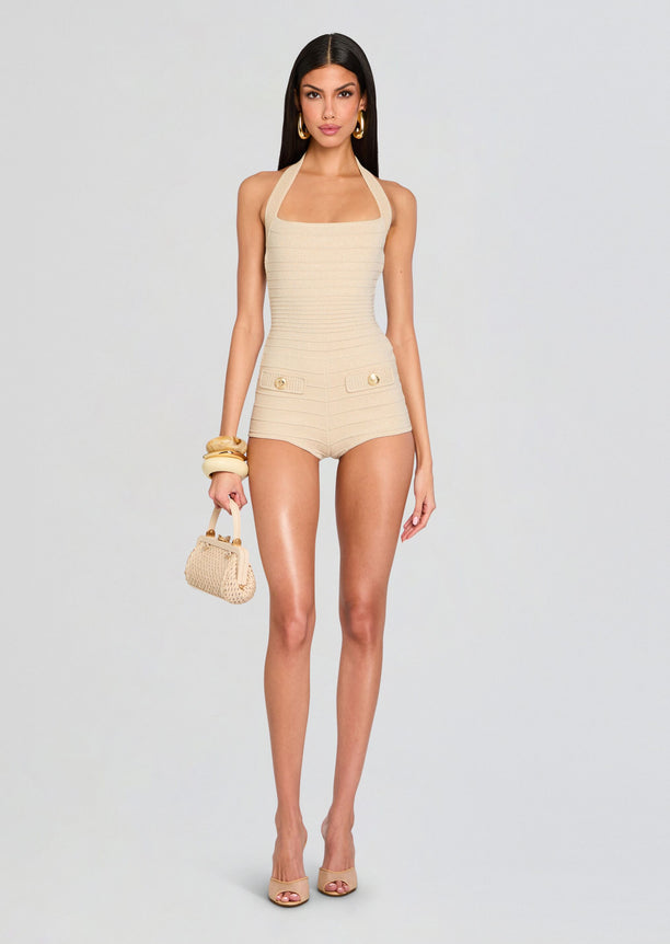 Fallyn Knit Romper