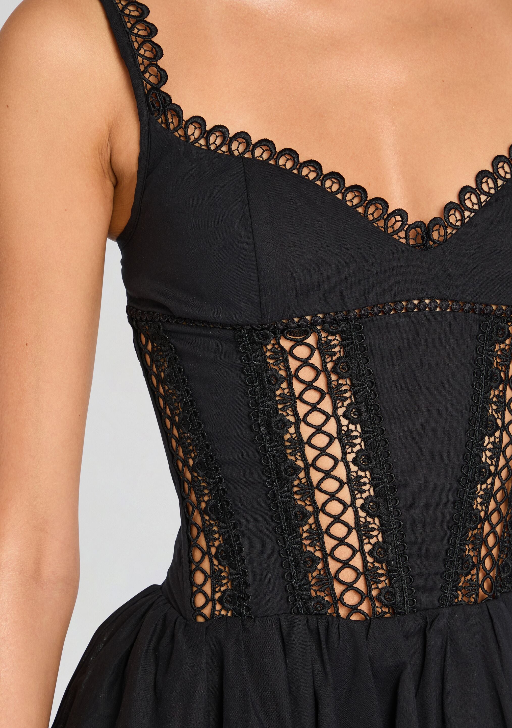 shellydetiti Marée WEAR Short gown BLACK Mori Lee 9594 Feather Straps Sheer Bodice Short Damas Dress