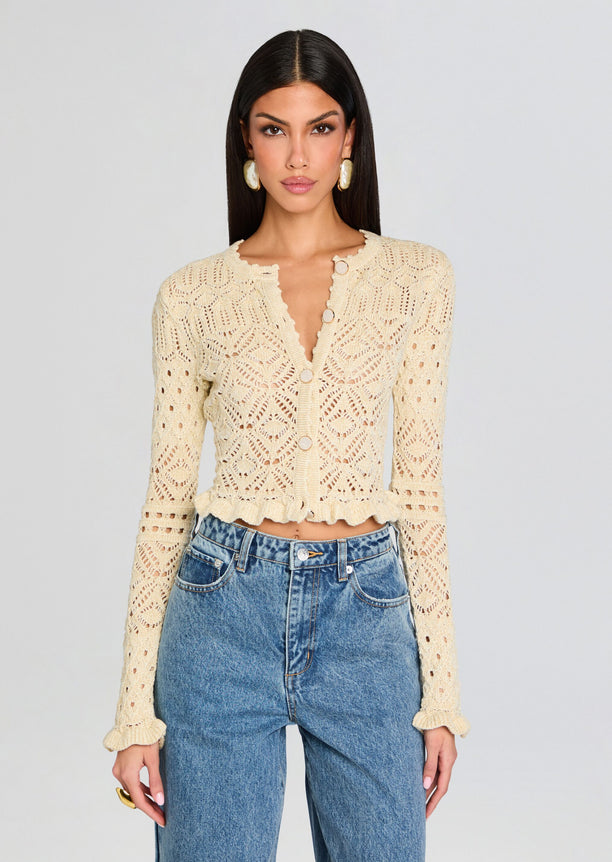 Giuliana Crochet Cardigan