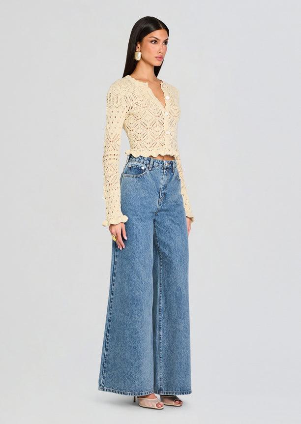 Lena Ultra Wide Leg Jean