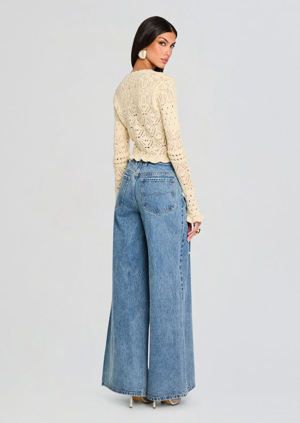 Lena Ultra Wide Leg Jean