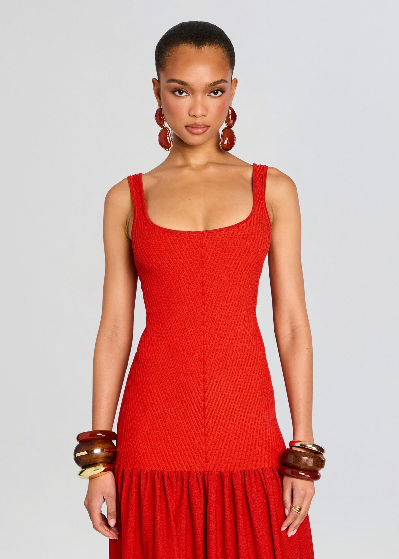 Kennedi Metallic Knit Dress Retrofete Kennedi Metallic Knit Dress Retrofete