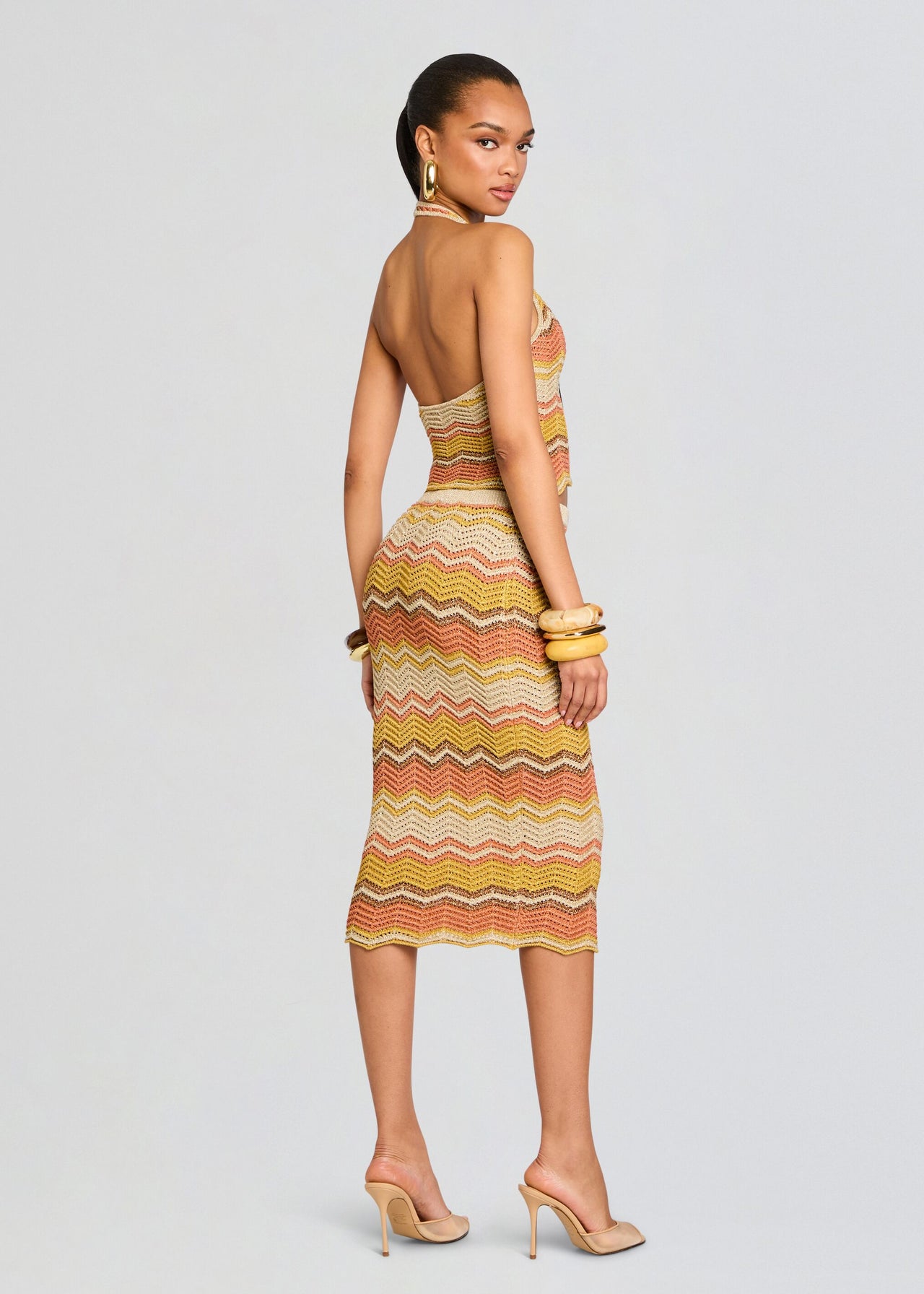 luz metallic dress Luz Metallic Crochet Top – Retrofete