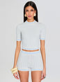 Tif Knit Baby Tee