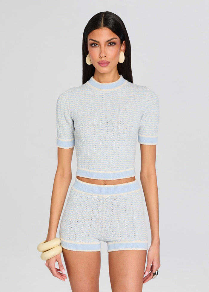 Tif Knit Baby Tee