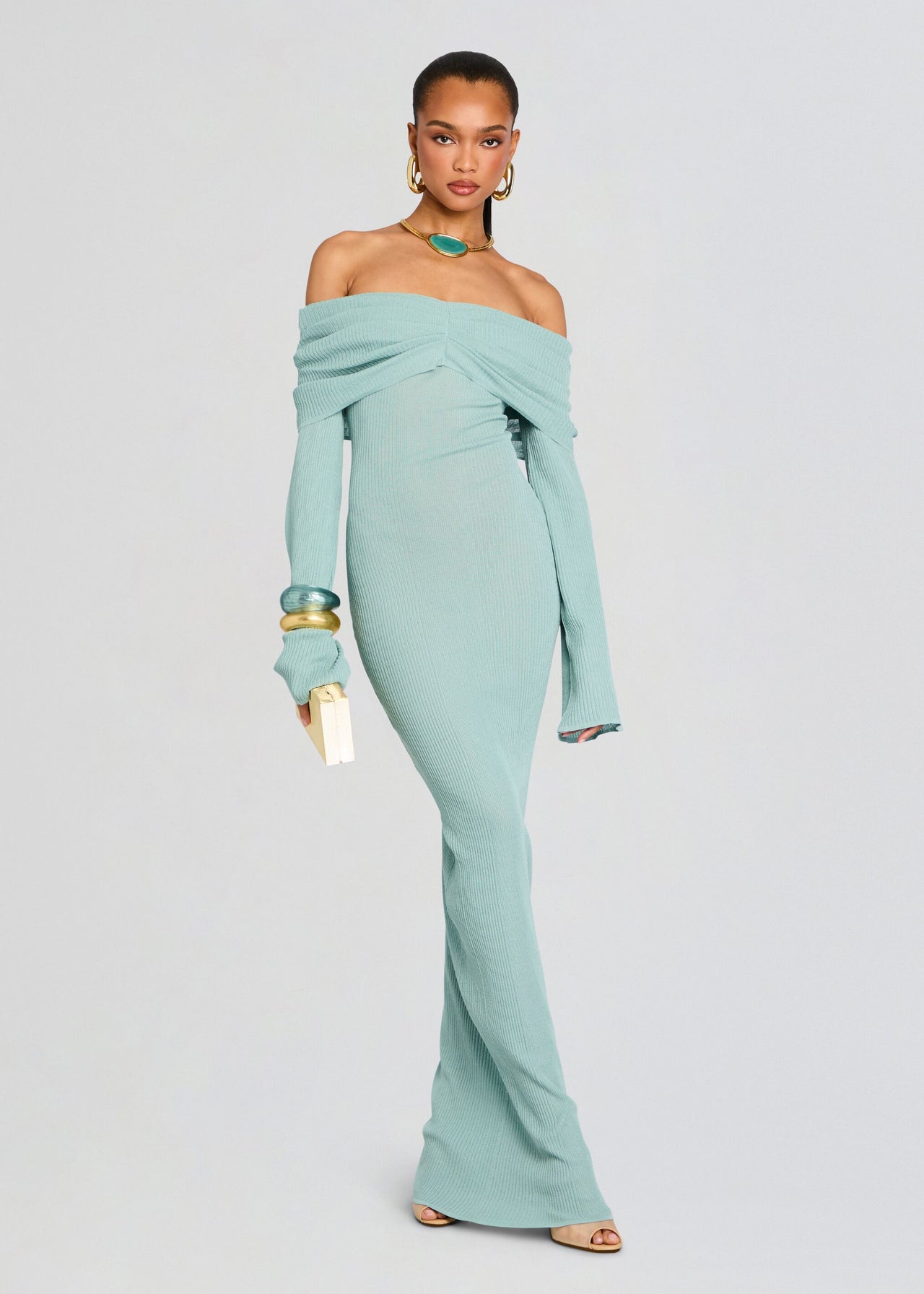 Xenia Knit Maxi Dress Retrofete Xenia Knit Maxi Dress Retrofete