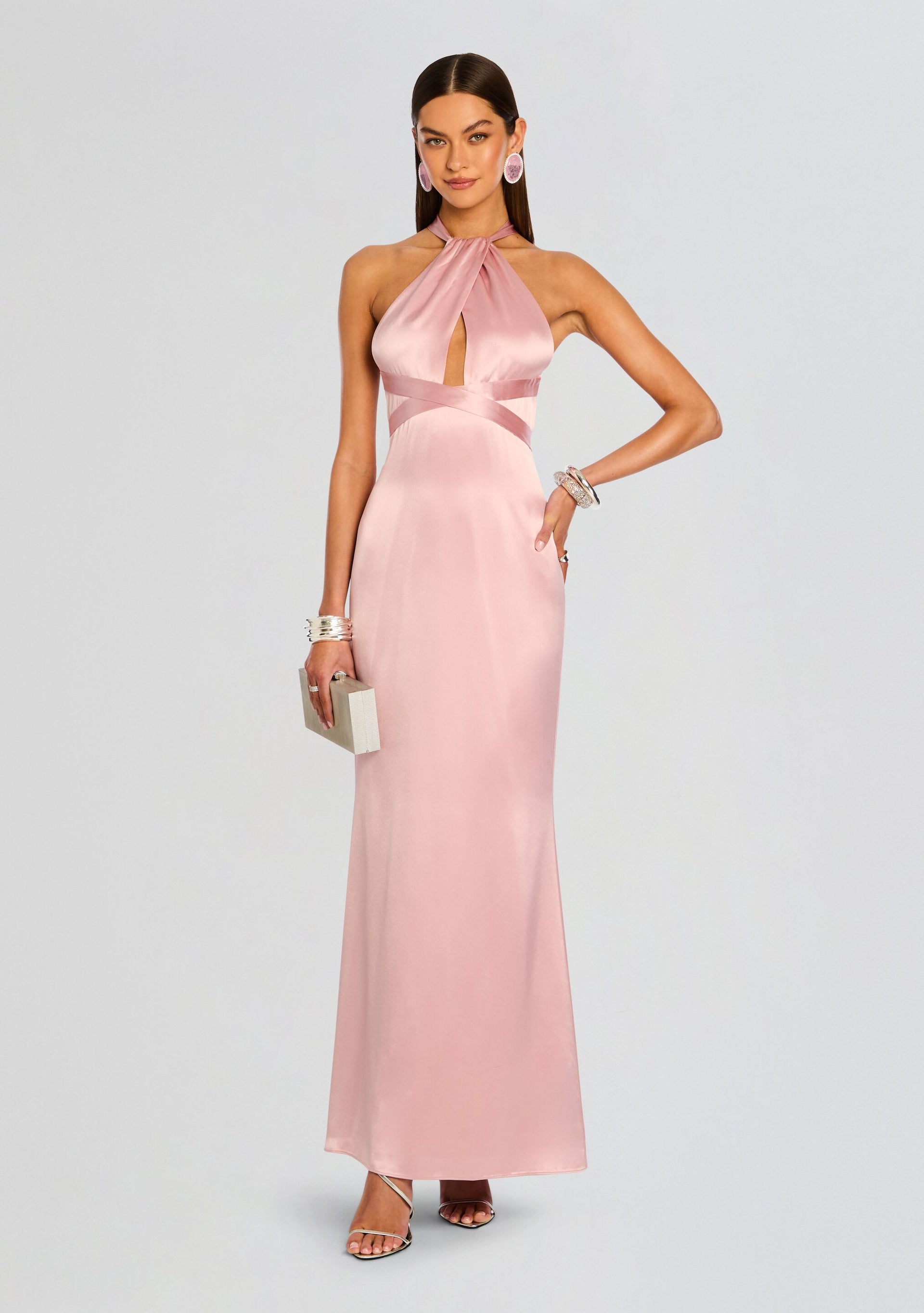 primrose bridesmaid dresses Burnt Orange Mermaid Strapless Dress