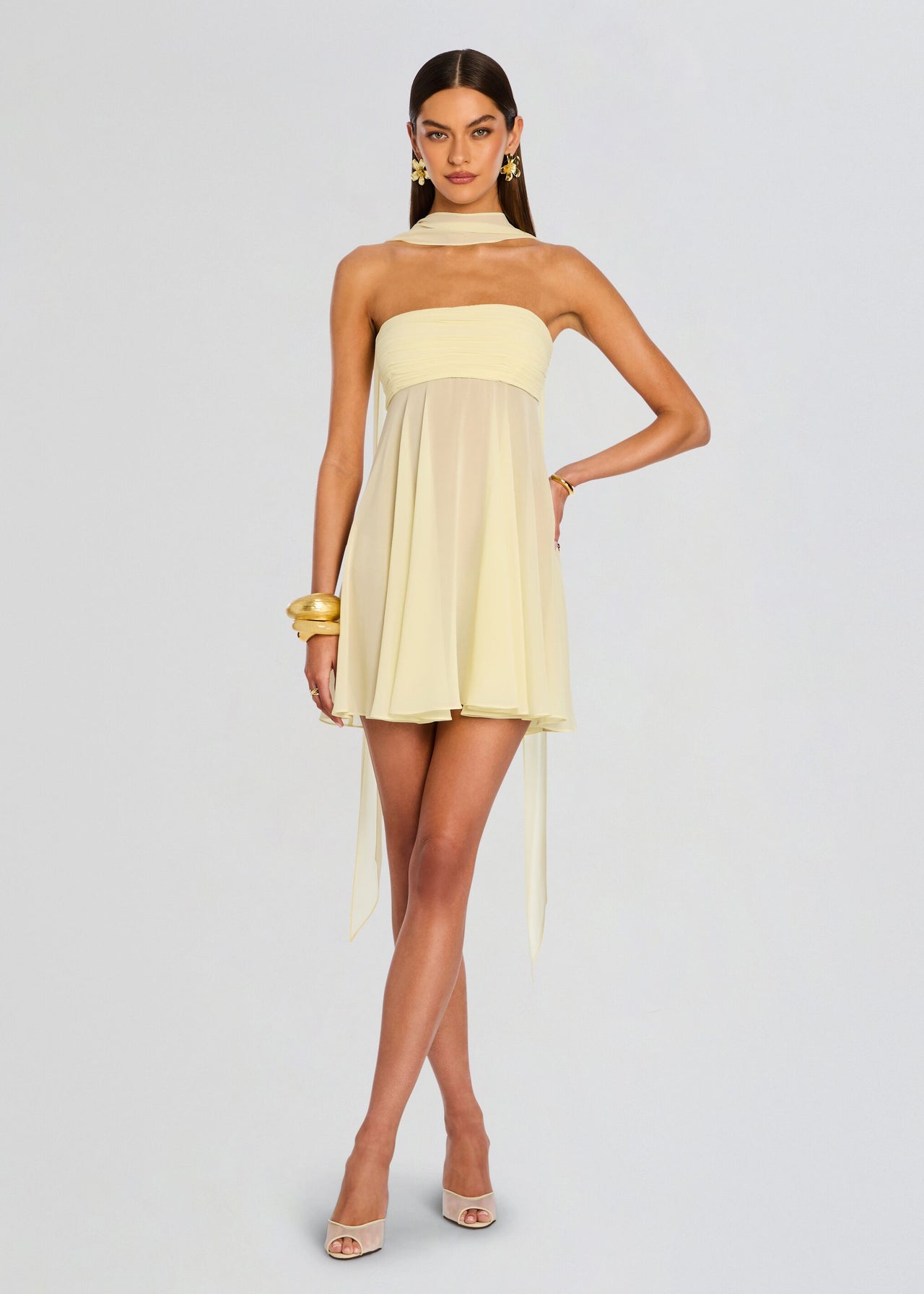 knee length dresses for ladies Sahar Mini Dress – Retrofete