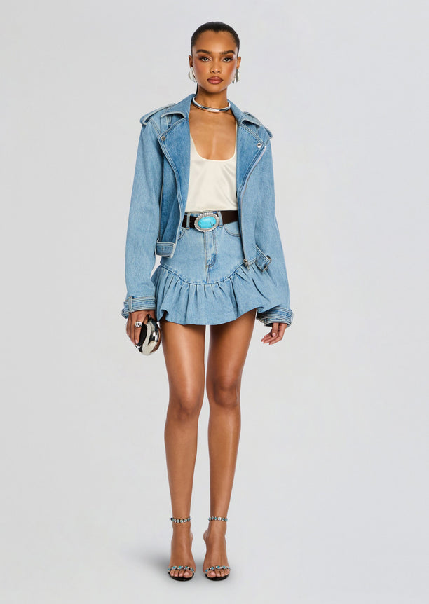 Angelique Denim Skirt