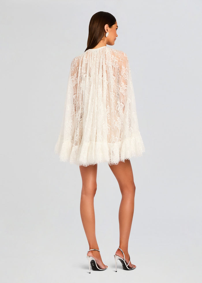 Adra Mini Cape Dress