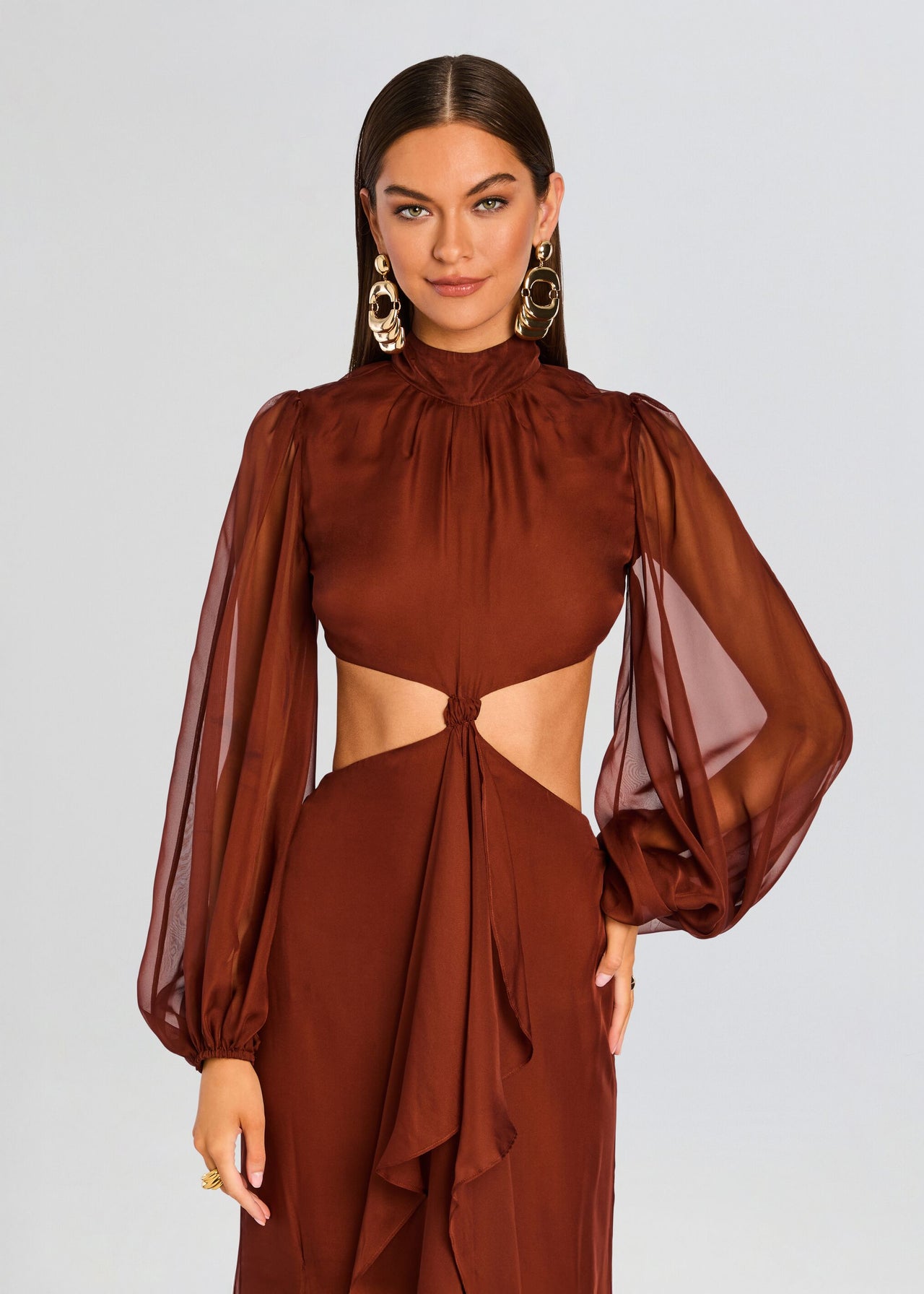 Rosalinda Chiffon Dress – Retrofete