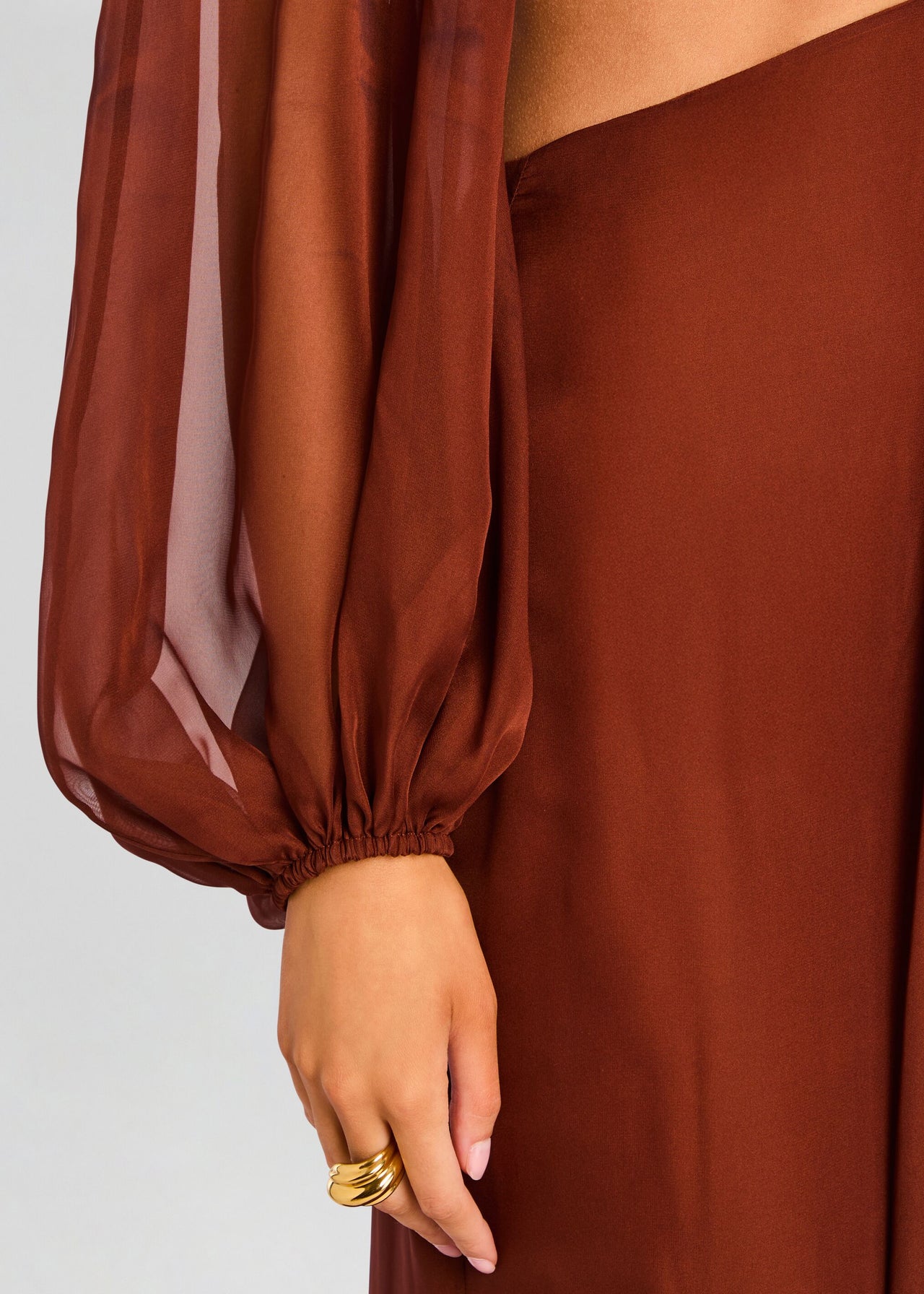Rosalinda Chiffon Dress  Retrofete