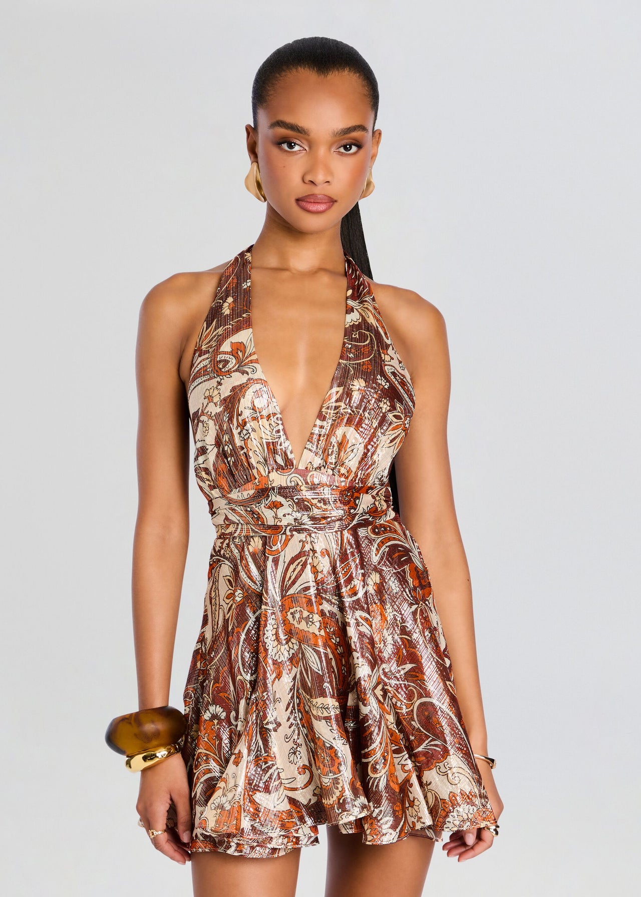 Alexandria Silk Dress  Retrofete