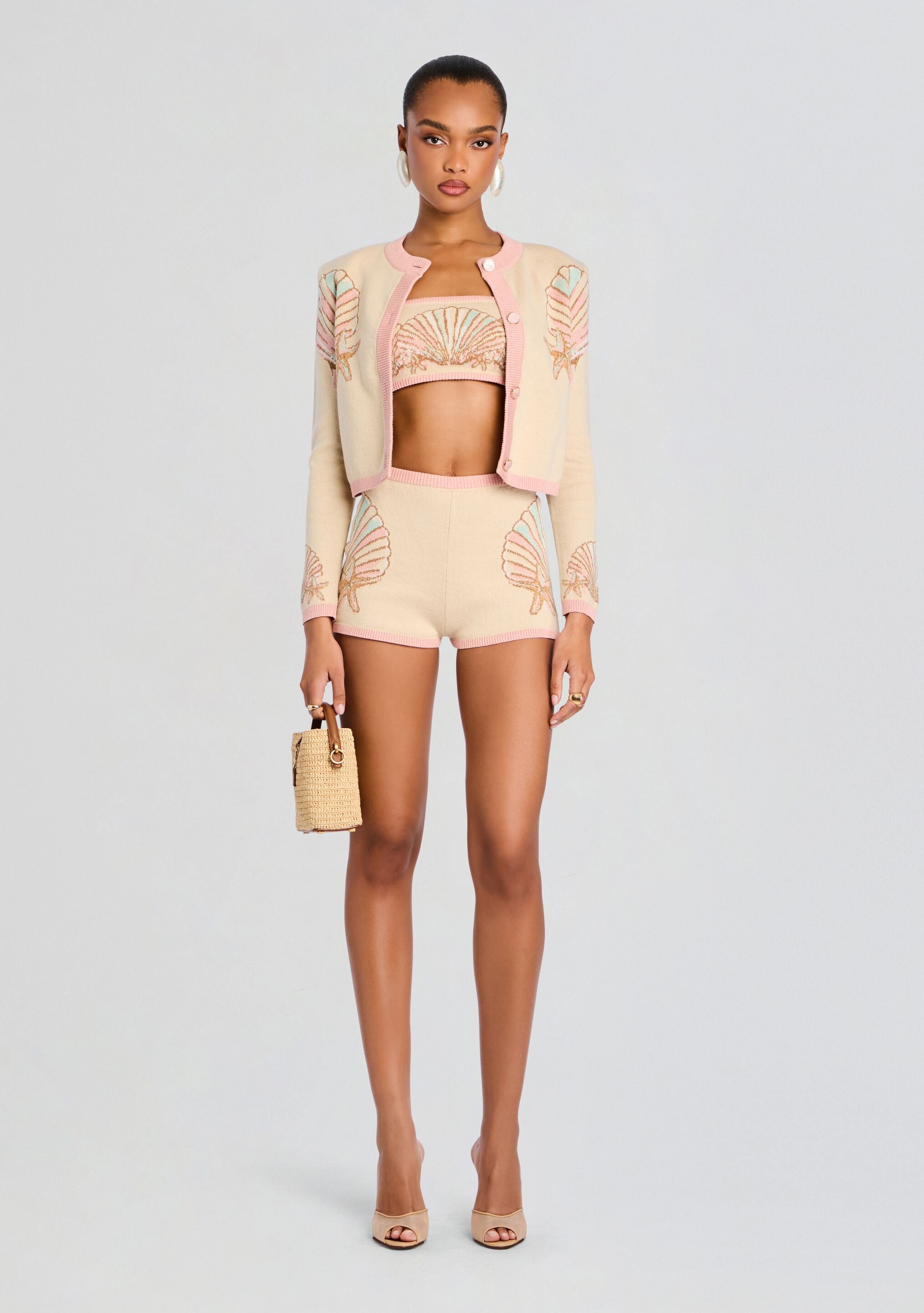 Franklyn Metallic Knit Short – Retrofete