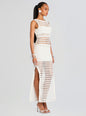 Kylan Knit Crochet Dress thumbnail media 3 of 5