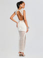 Kylan Knit Crochet Dress thumbnail media 4 of 5