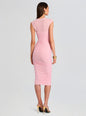 Kylie Mesh Midi Dress