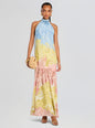 Fiza Halter Long Dress