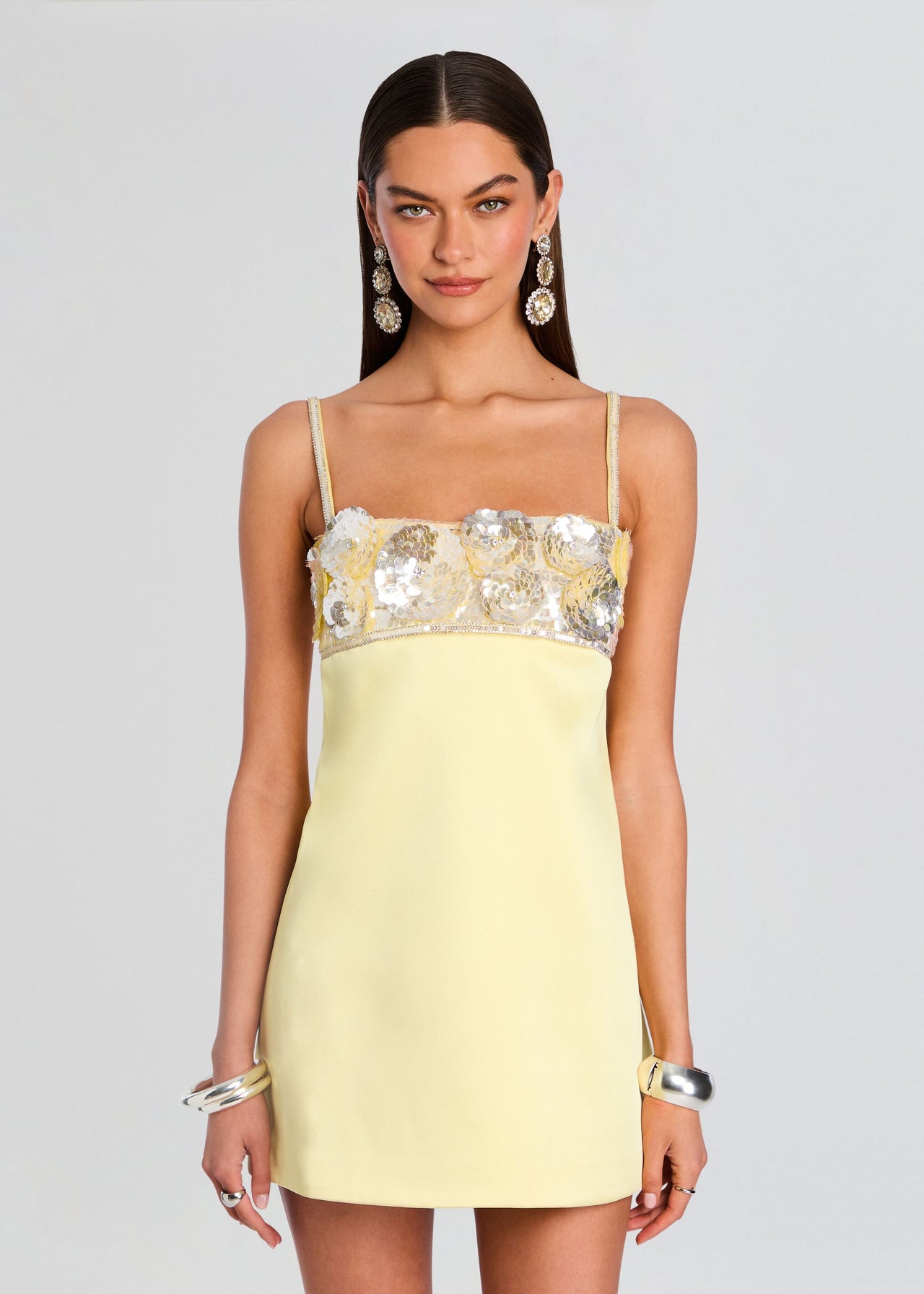 yellow embroidered dress Light Tie-Back Maxi | Womens | X-Large (Available in XXL, XXS, XS, S, M, L) | 100% Polyester feminine touch that catches the light beautifully Margaret Dress | Occasion Dress