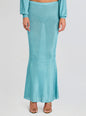 Harmony Metallic Knit Skirt