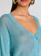 Moni Metallic Knit Cardigan