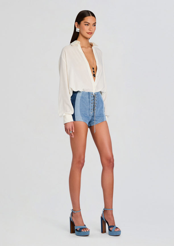 Aleyna Denim Short